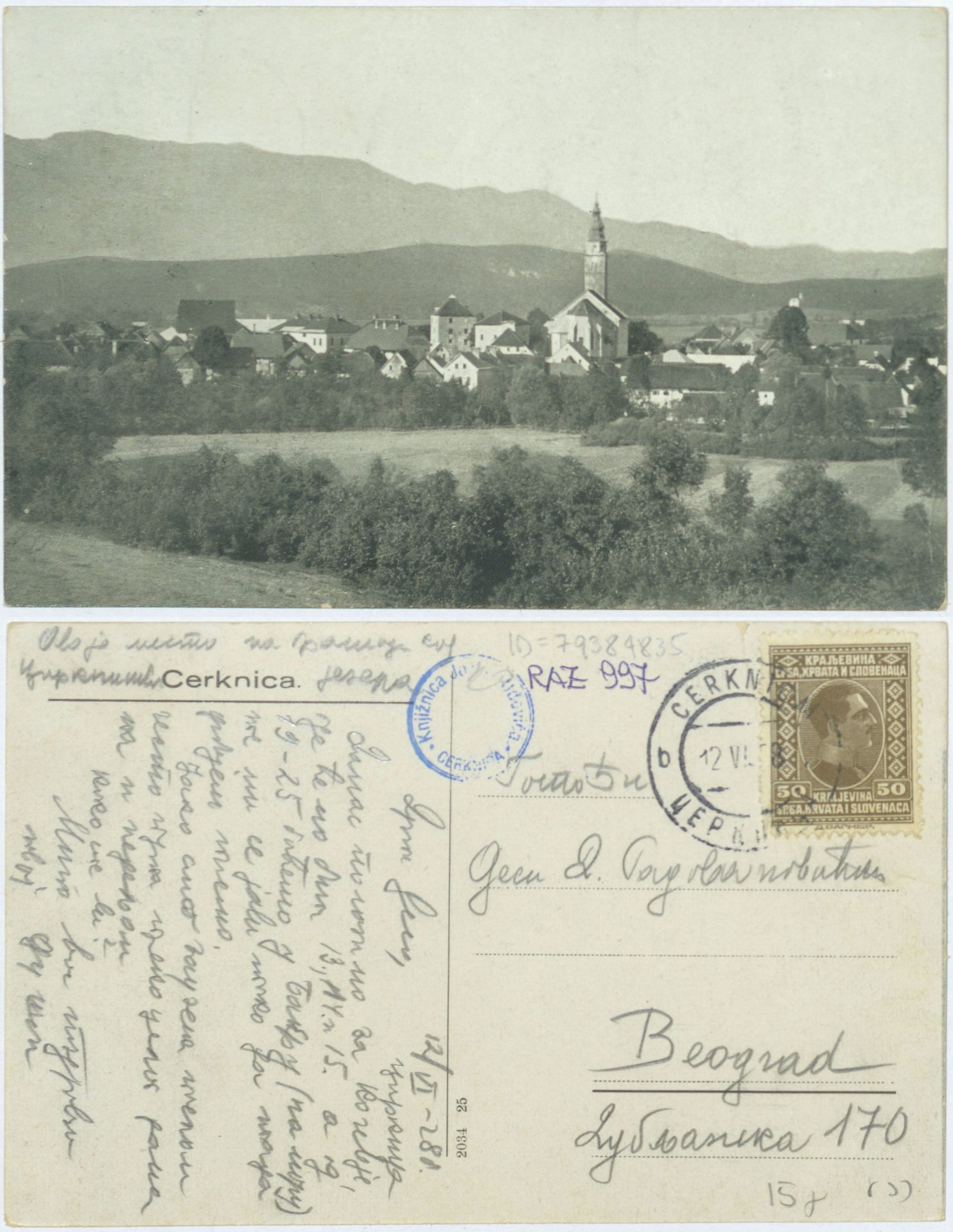 Cerknica 1928 0612 79384835 0997 - Cerknica