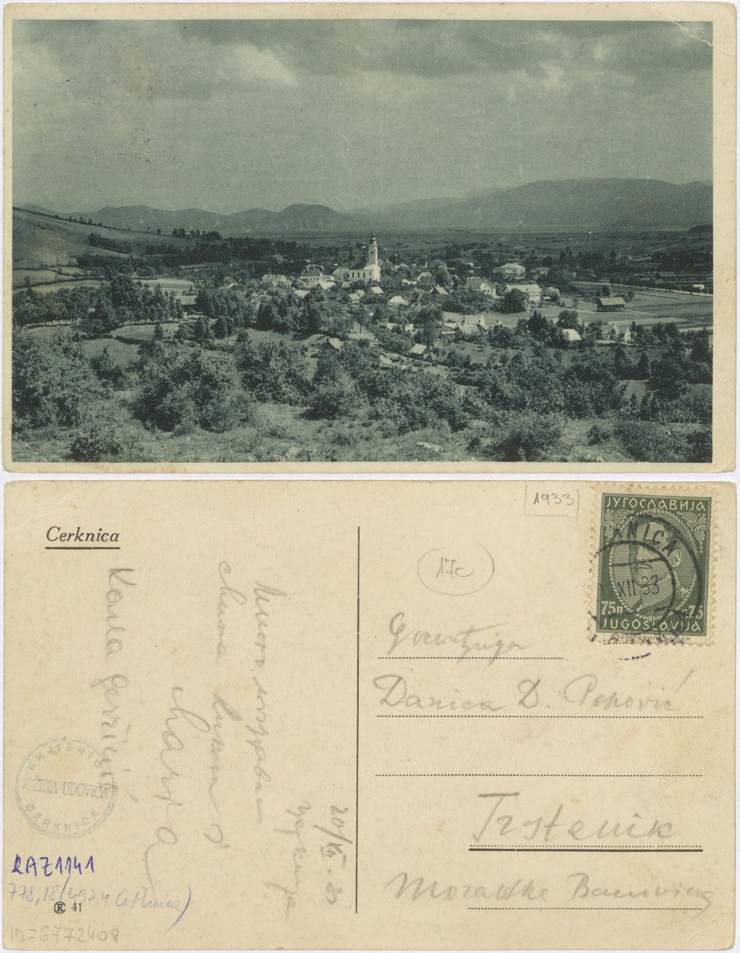 Cerknica 1933 1220 6772408 1141 - Cerknica