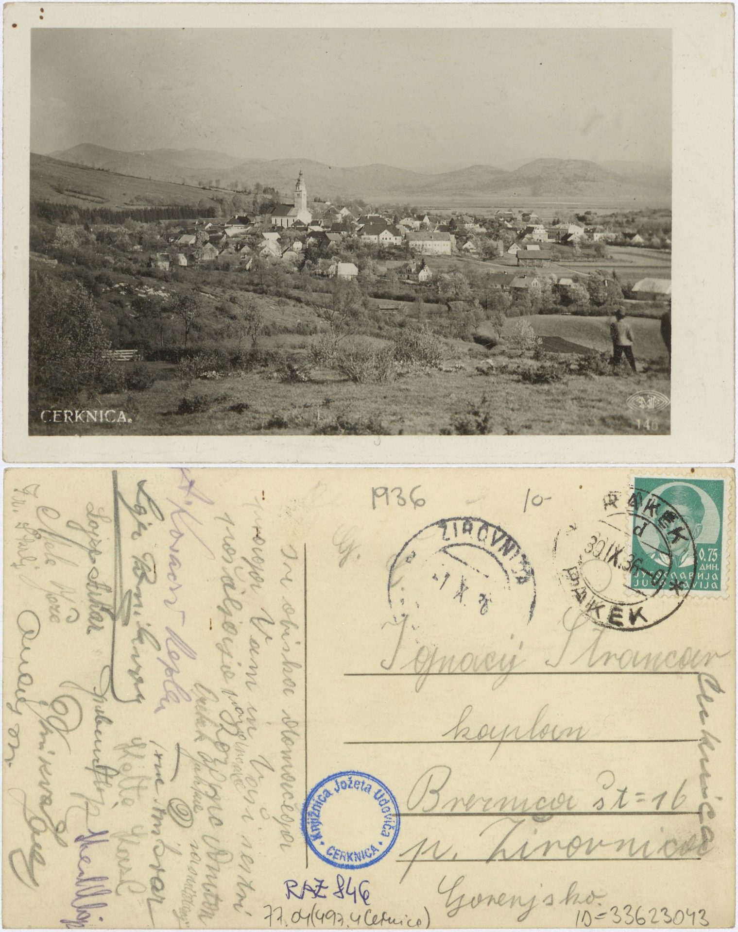 Cerknica 1936 0930 33623043 0846 - Cerknica