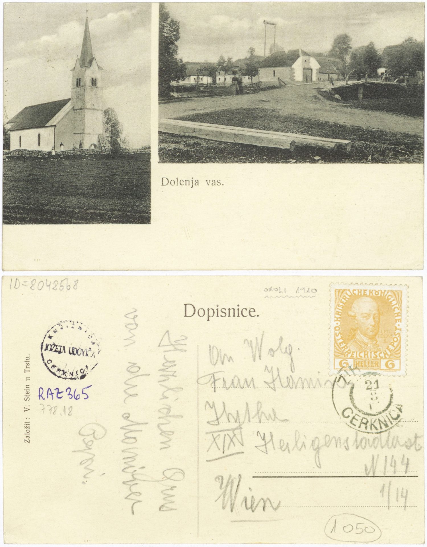 Dolenja vas 1910 0000 8048568 0365 - Dolenja vas