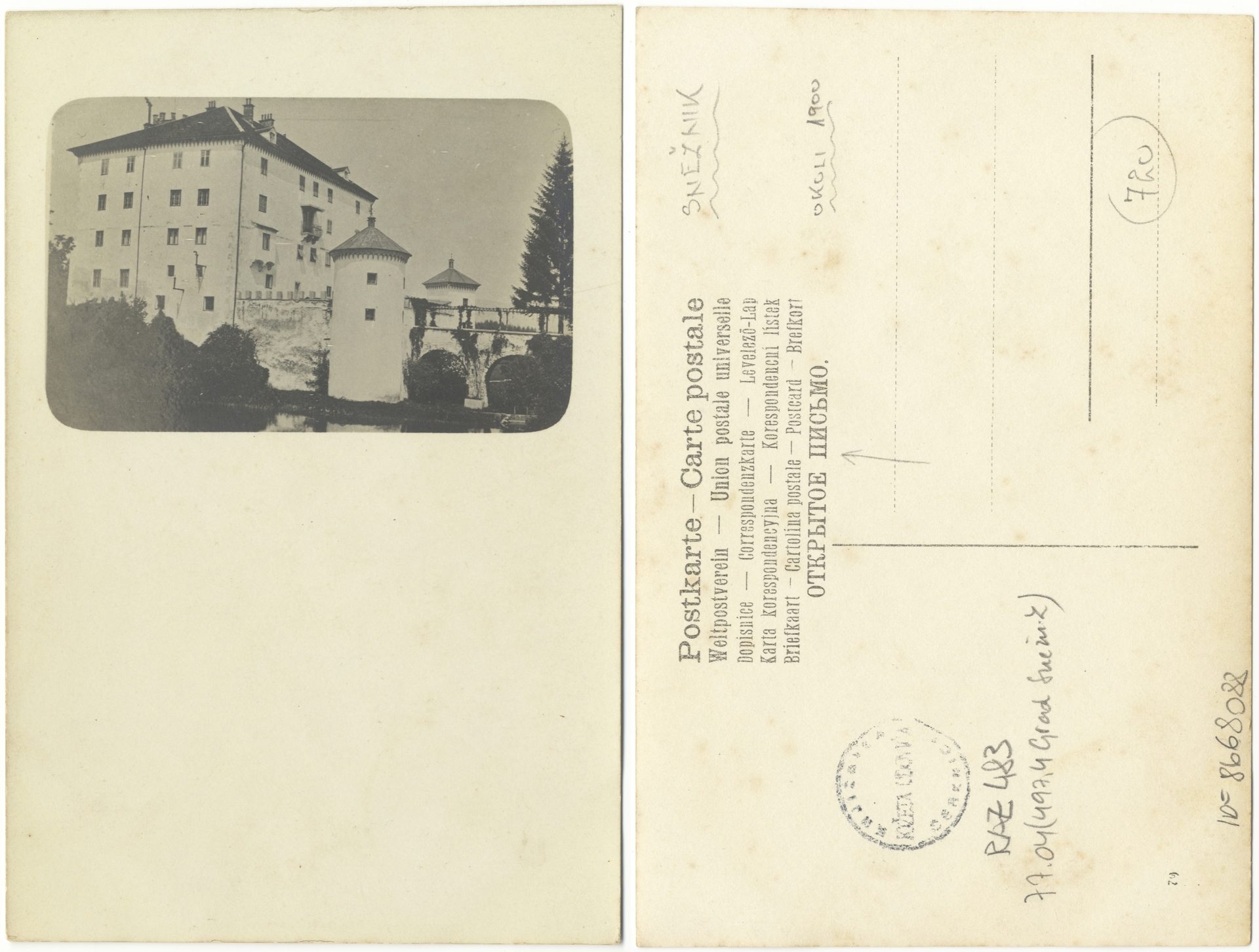 Grad Sneznik 1900 0000 8668088 0483 - Grad Snežnik