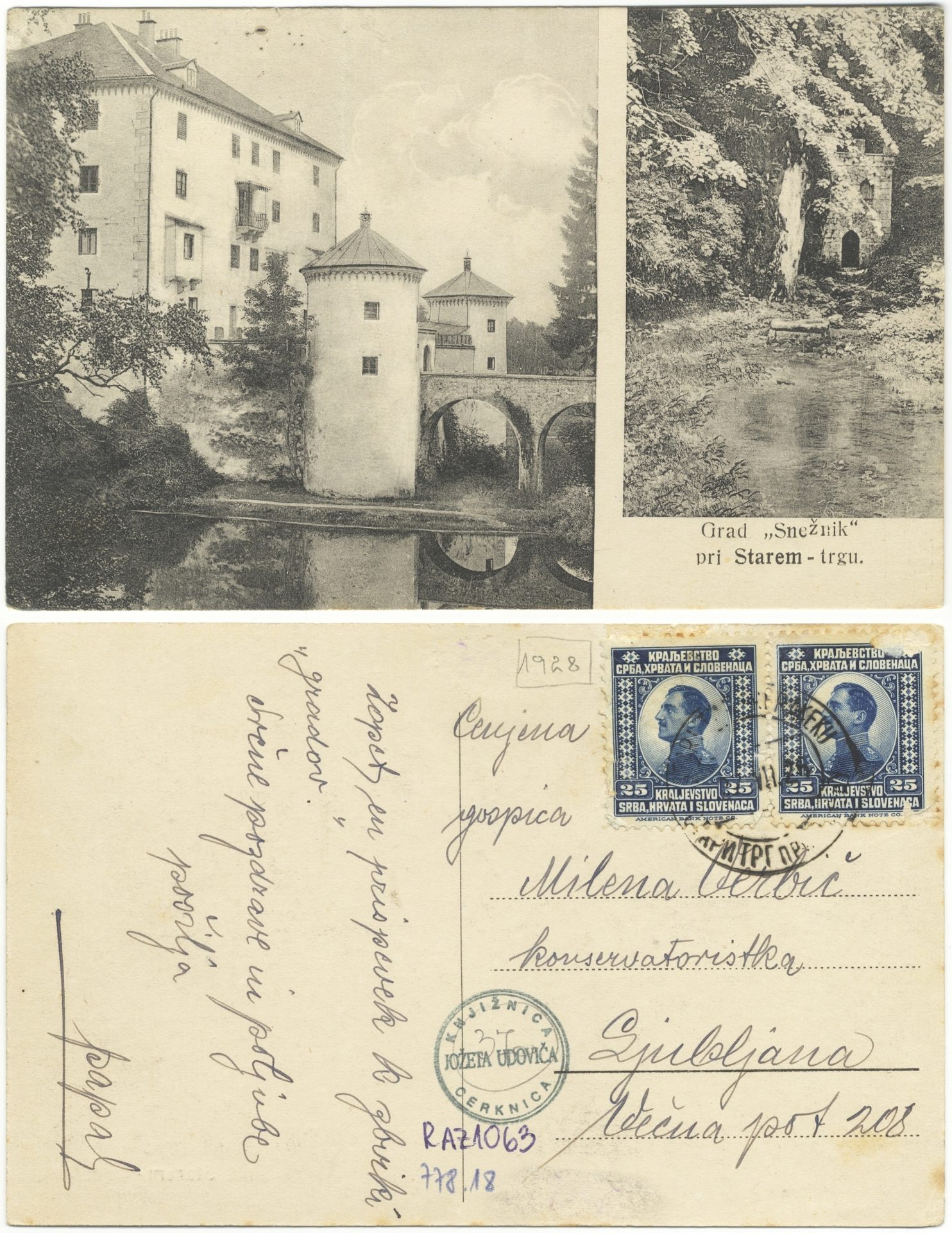 Grad Sneznik 1928 0700 6239672 1063 - Grad Snežnik