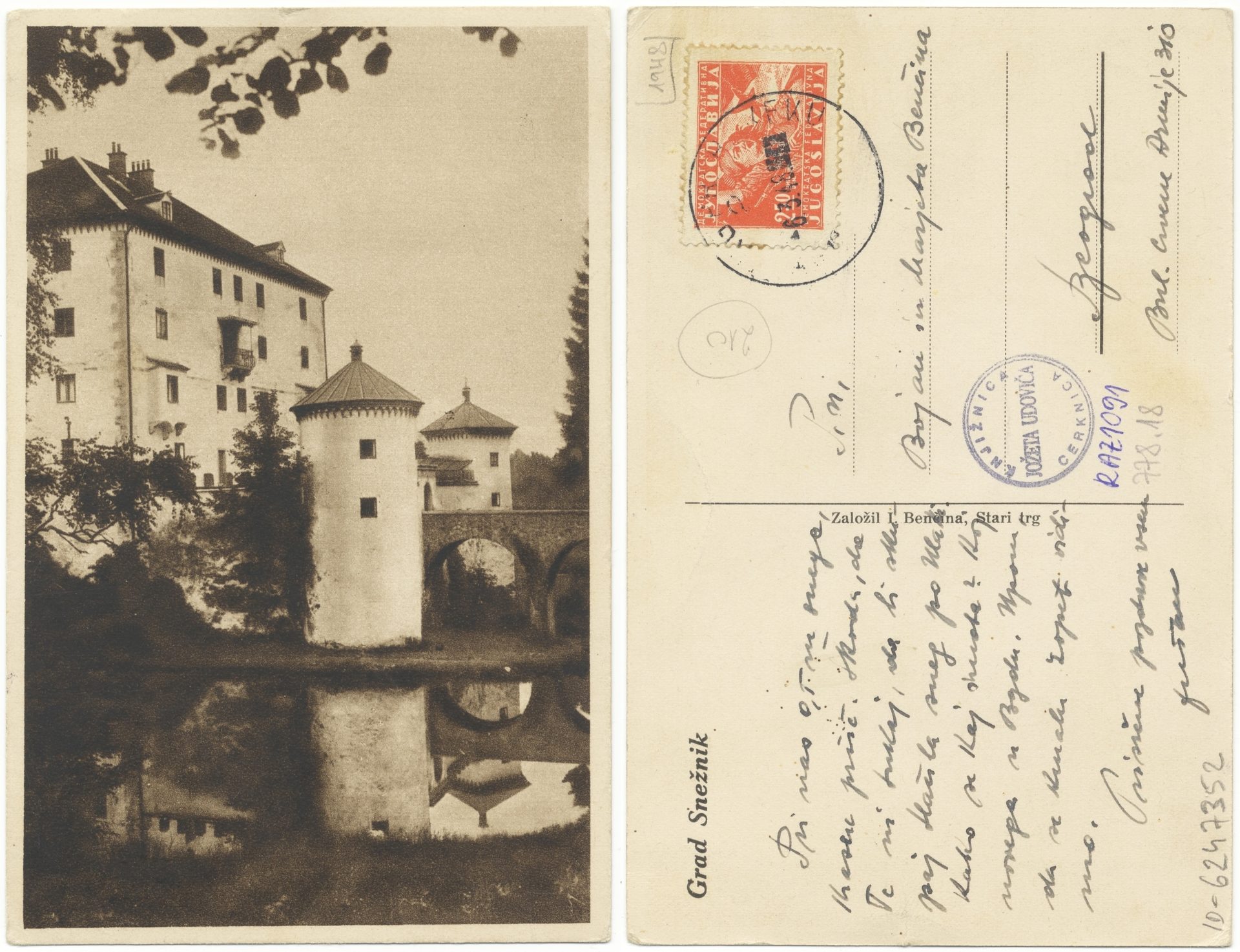 Grad Sneznik 1948 0306 6247352 1091 - Grad Snežnik