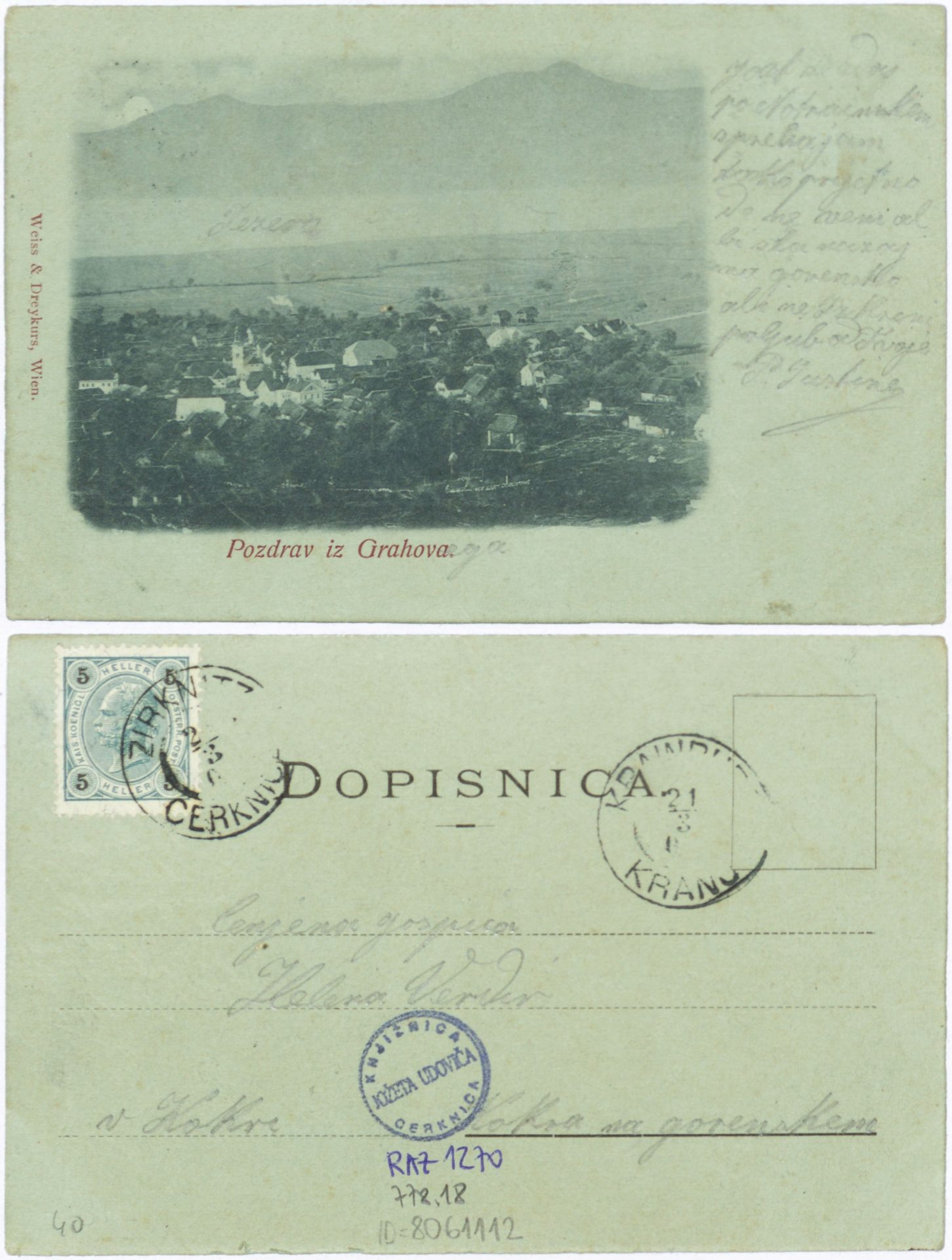 Grahovo 1900 8061112 1270 - Grahovo
