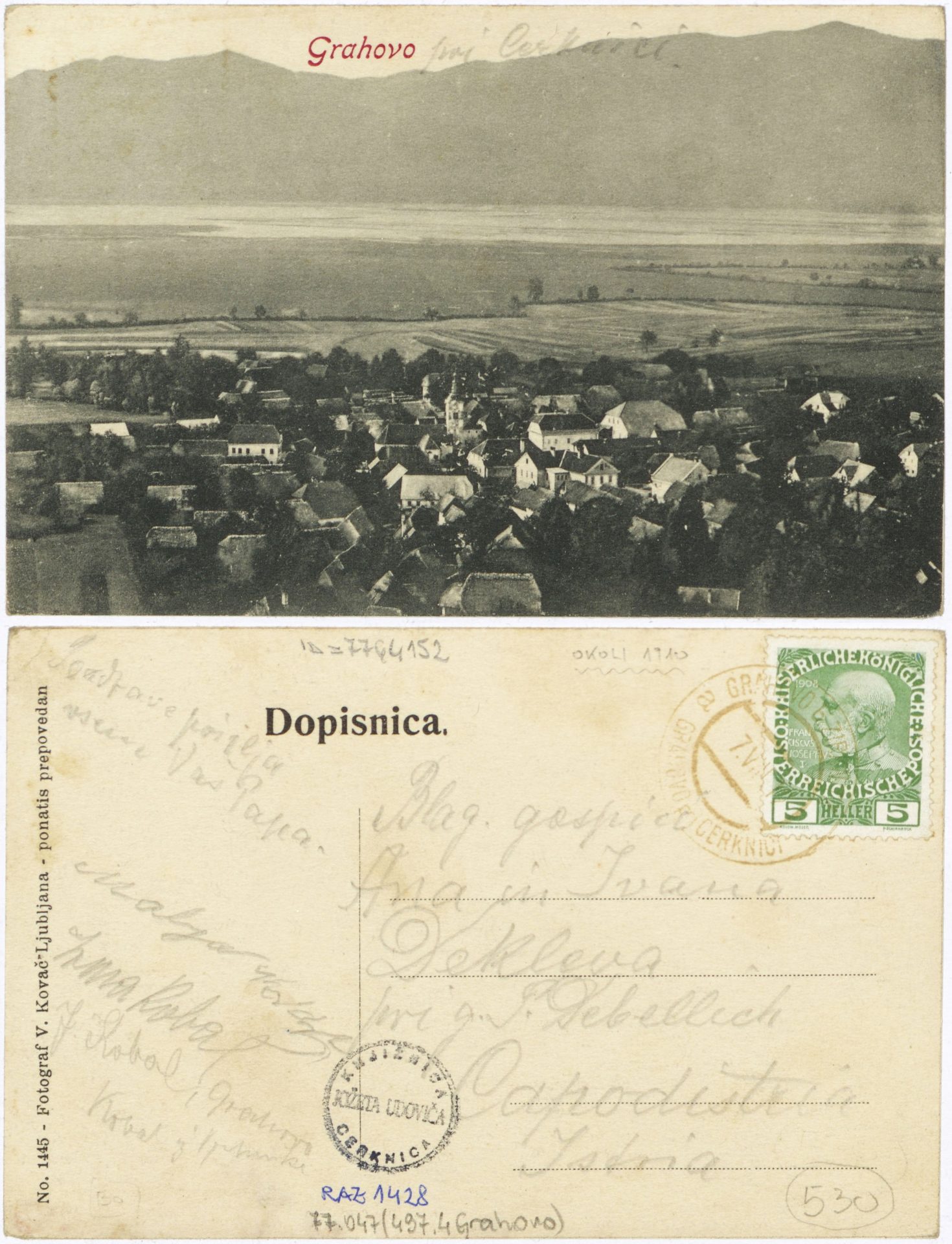Grahovo 1910 0807 7764152 1428 - Grahovo