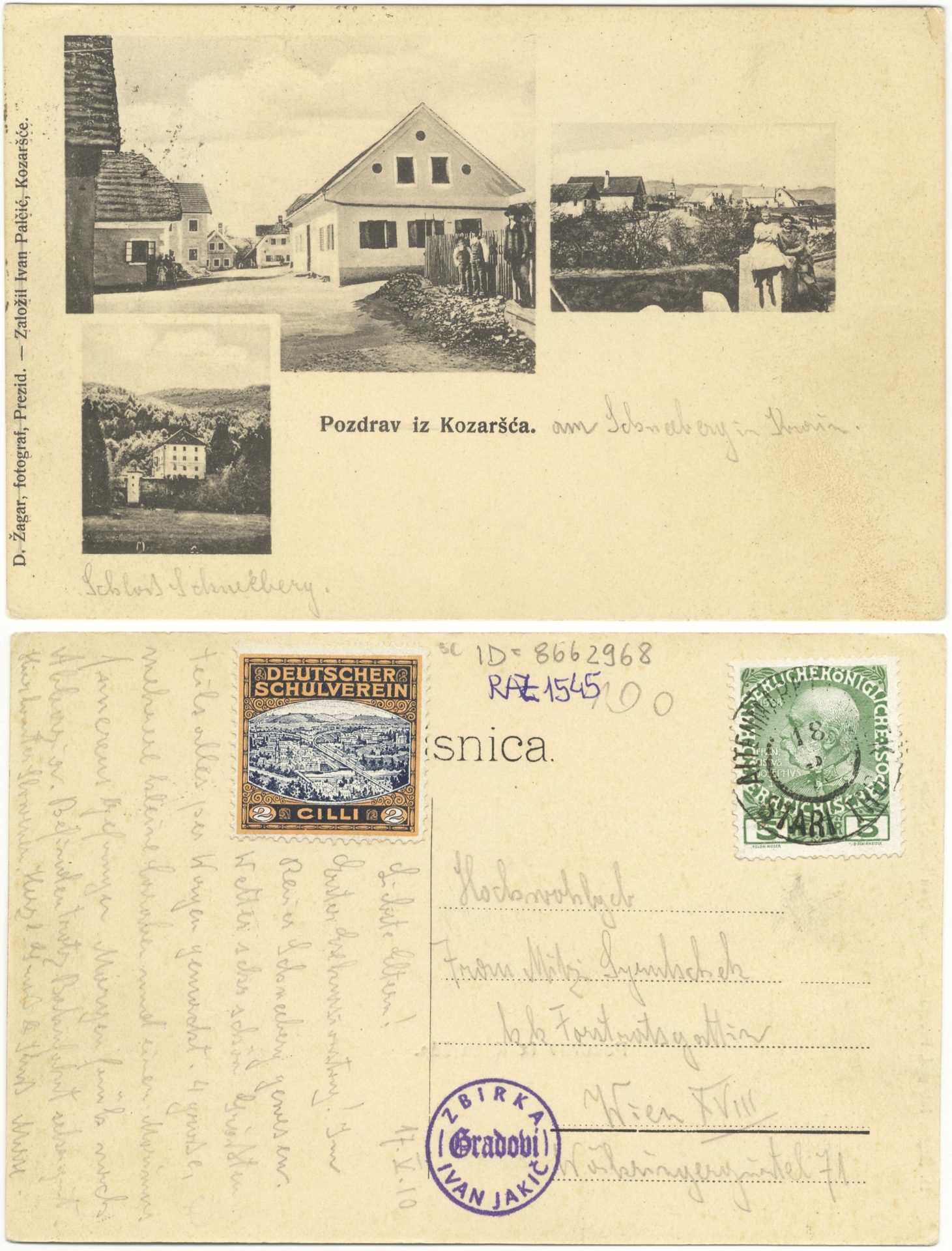 Kozarisce 1910 0517 8662968 1545 - Kozarišče