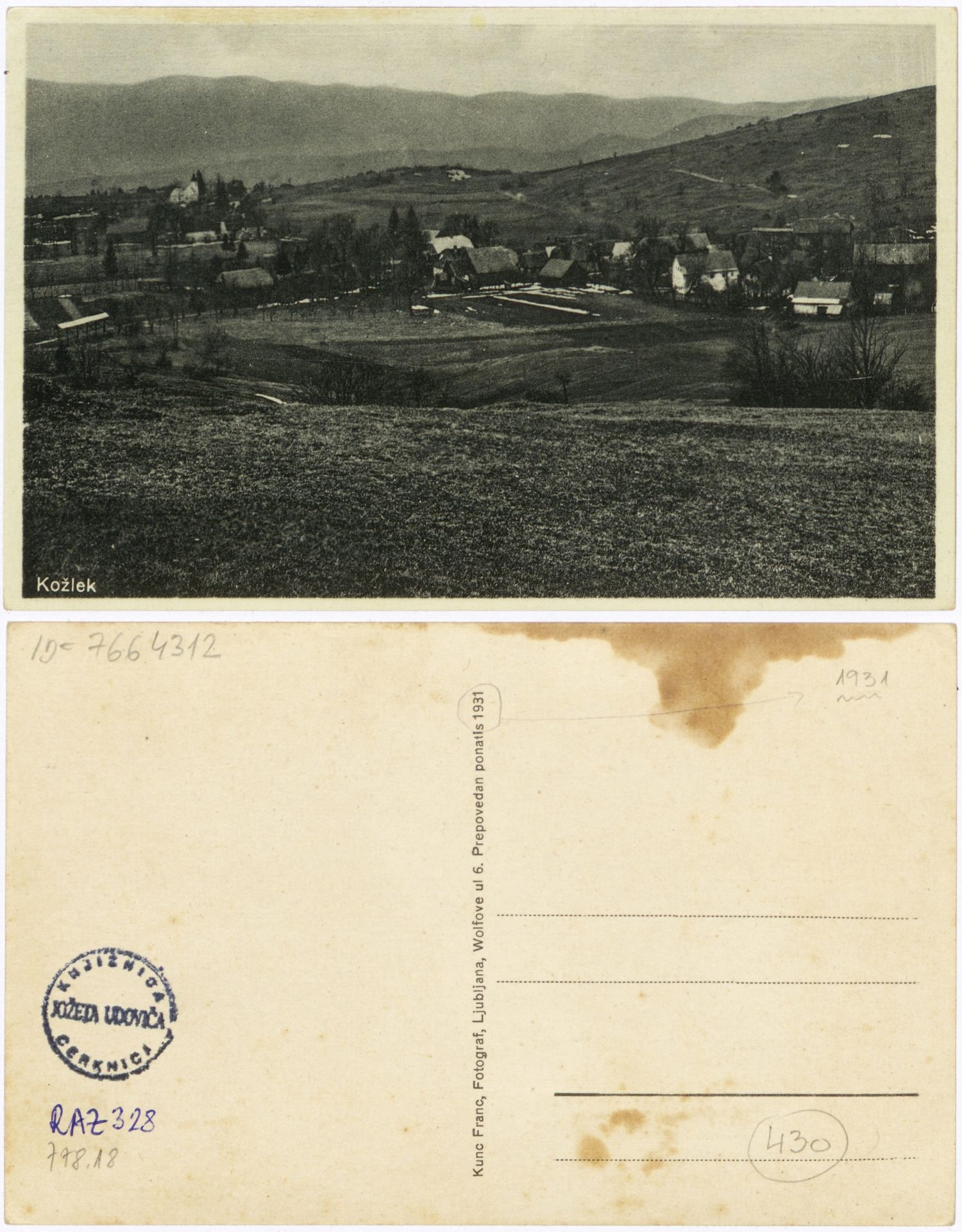 Kozljek 1931 7664312 0328 - Kožljek