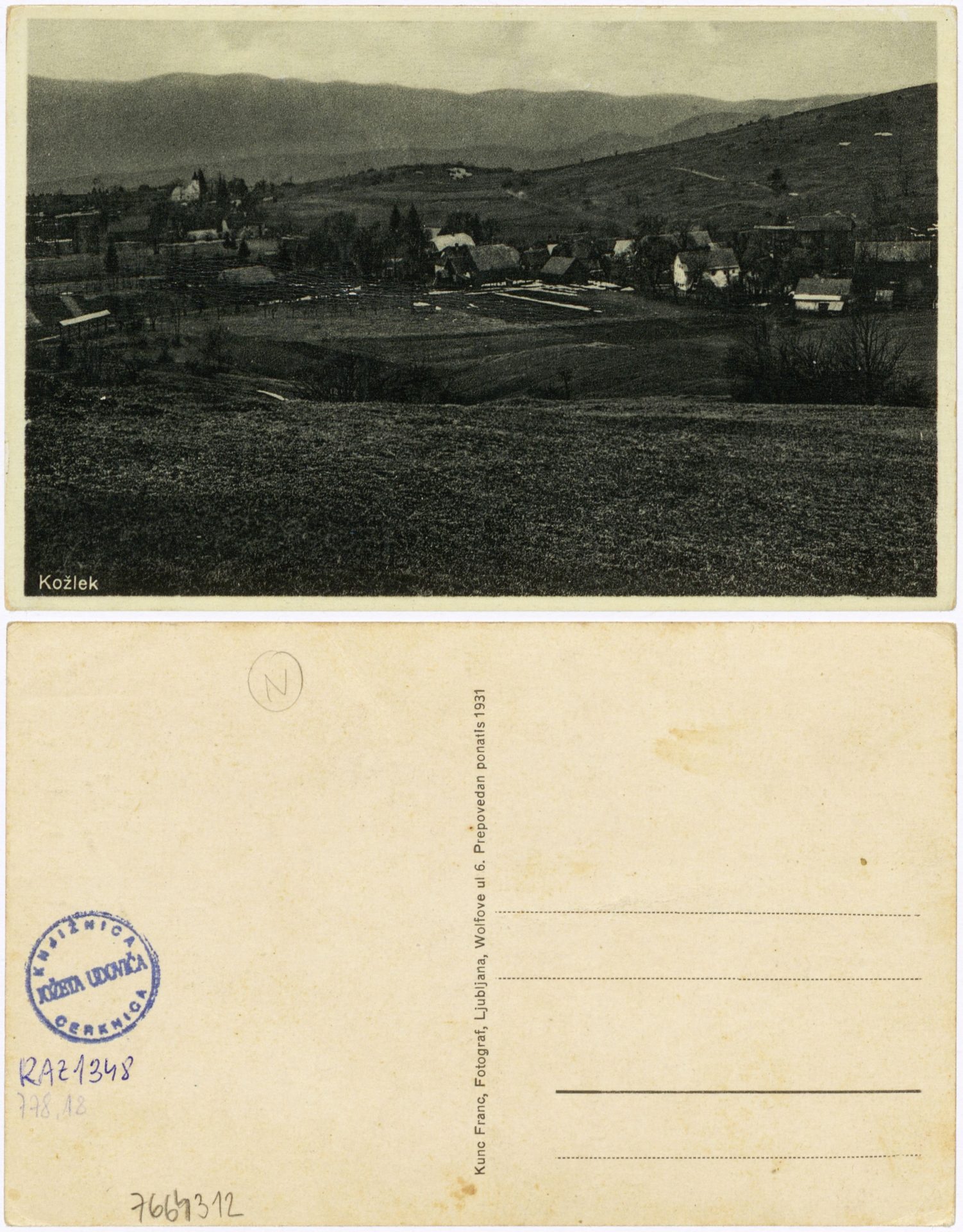 Kozljek 1931 7664312 1348 - Kožljek