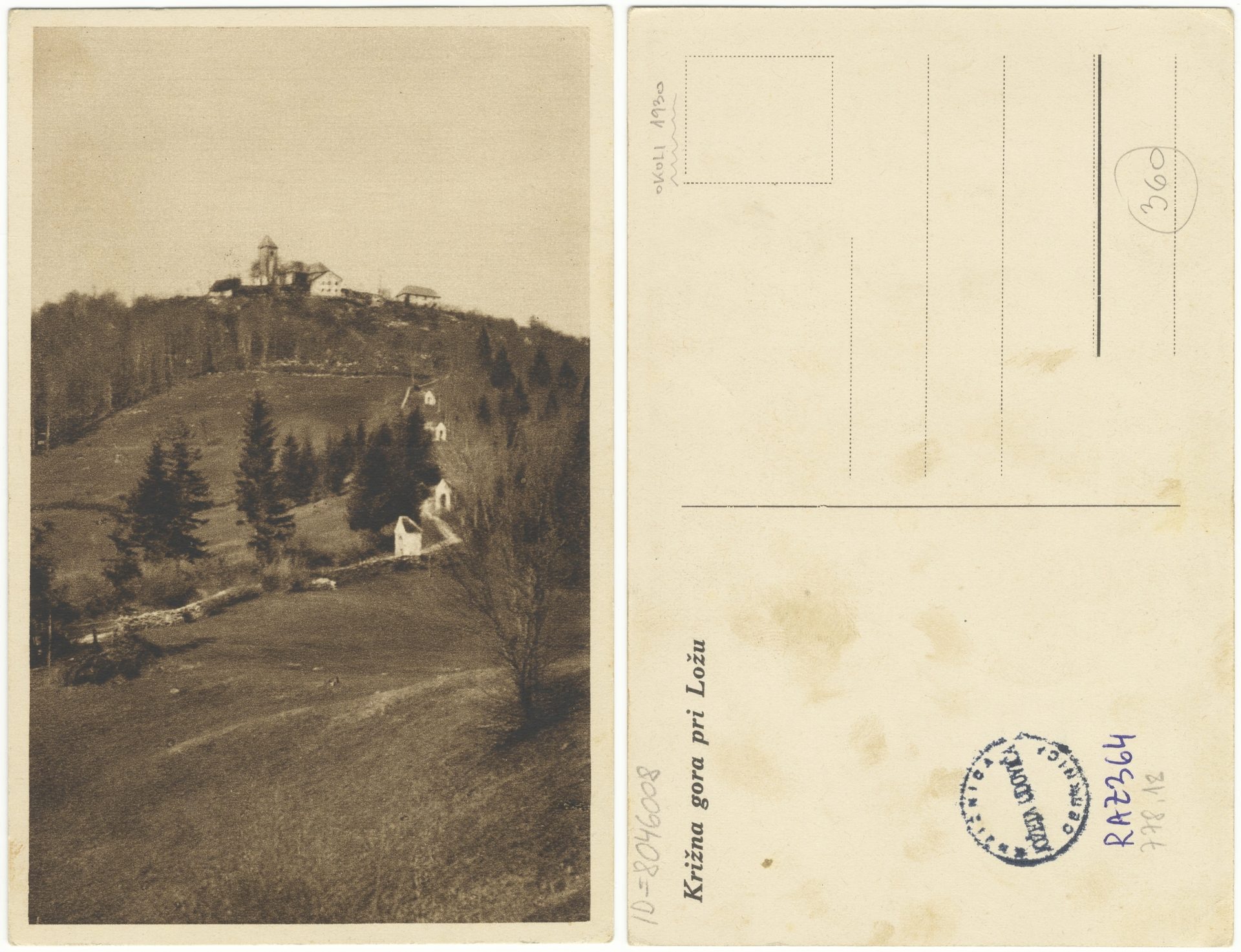 Krizna gora 1930 0000 8046008 0364 - Križna gora