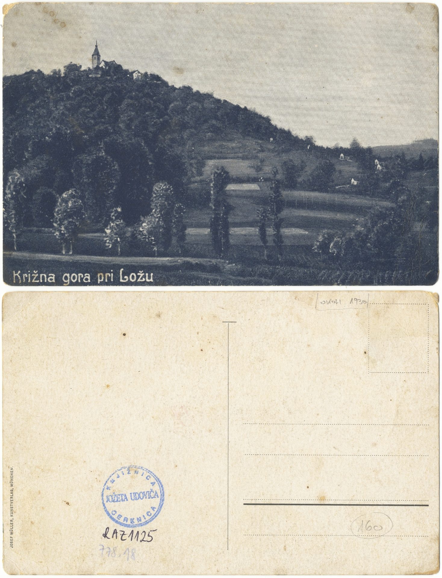 Krizna gora 1934 0000 6489784 1125 - Križna gora