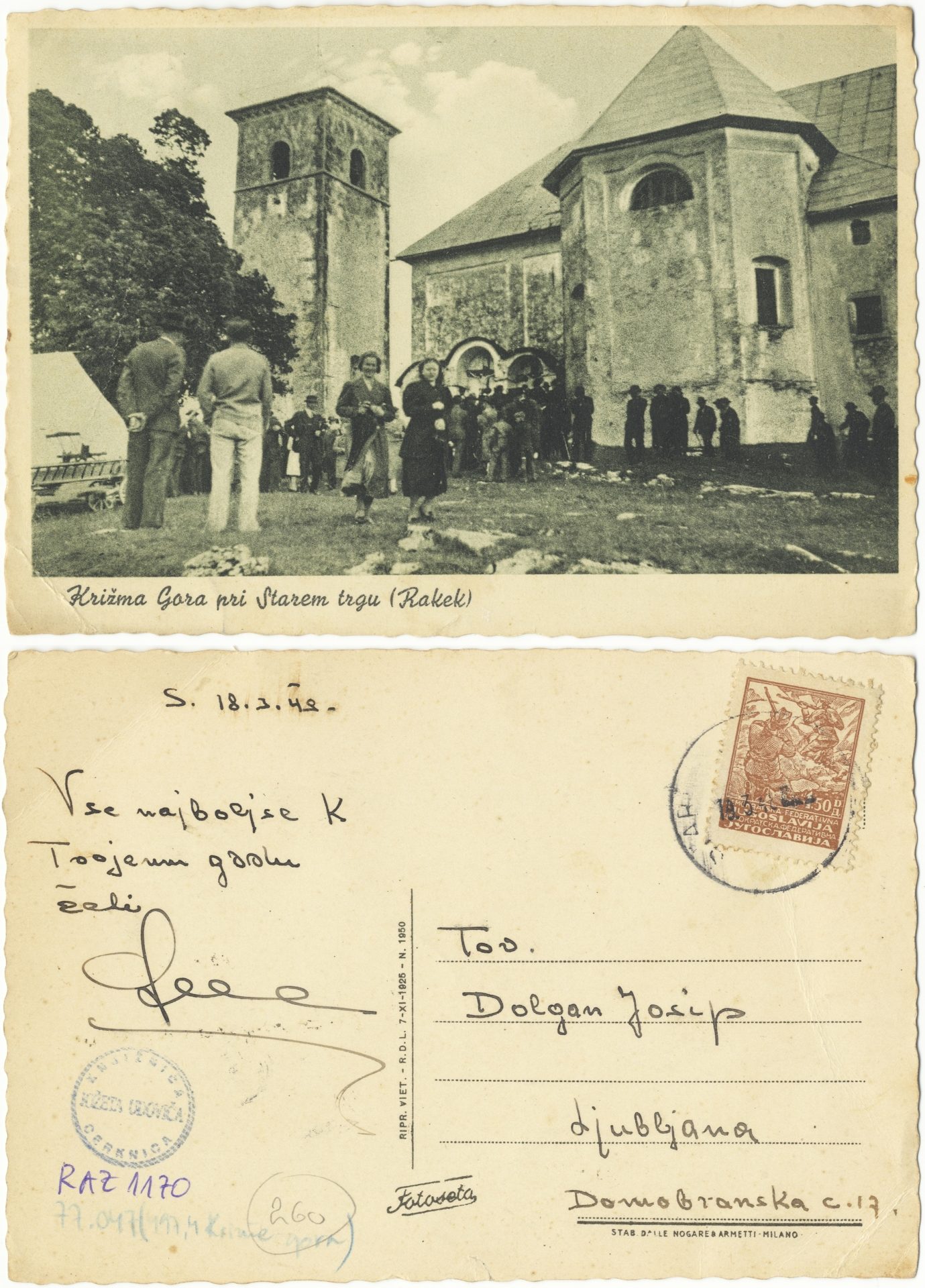 Krizna gora 1948 0318 6980024 1170 - Križna gora
