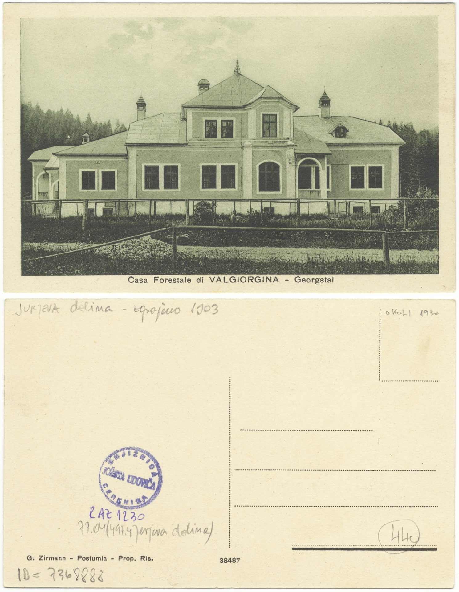 Leskova dolina 1930 0000 7368888 1230 - Leskova dolina
