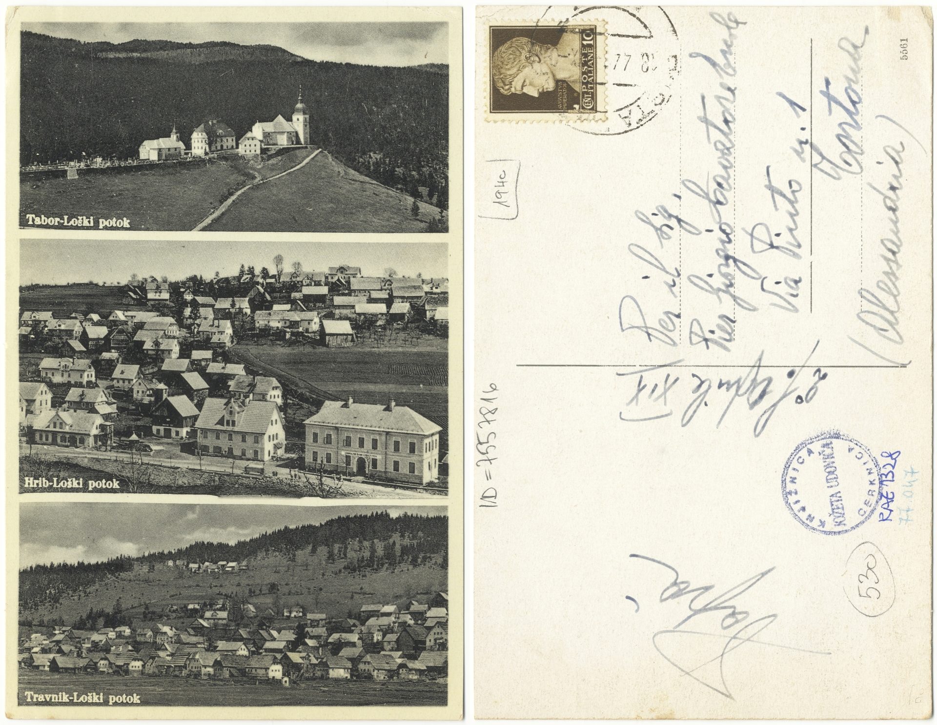 Loski Potok 1929 0419 7557816 1328 - Loški Potok