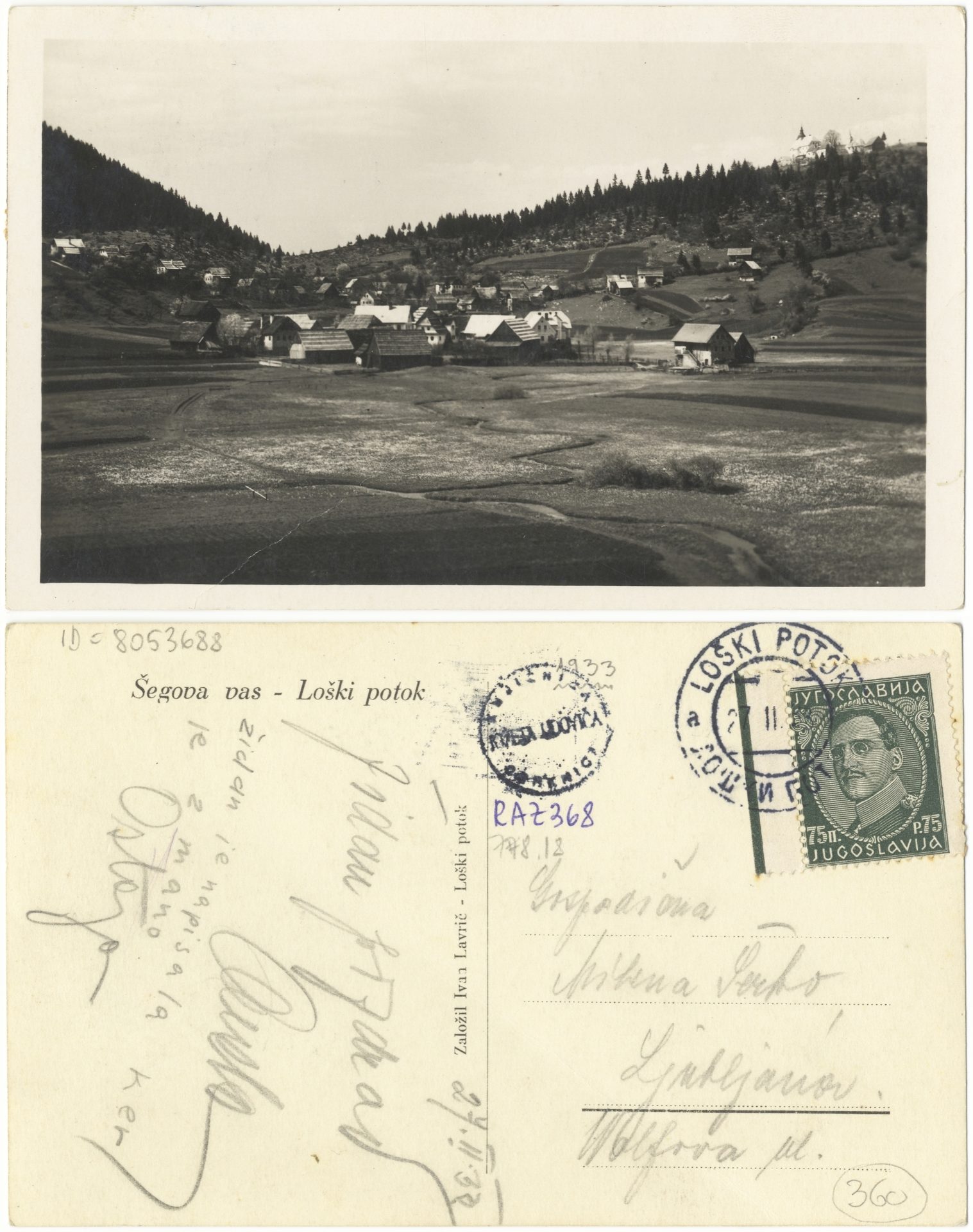 Loski Potok 1933 0227 8053688 0368 - Loški Potok