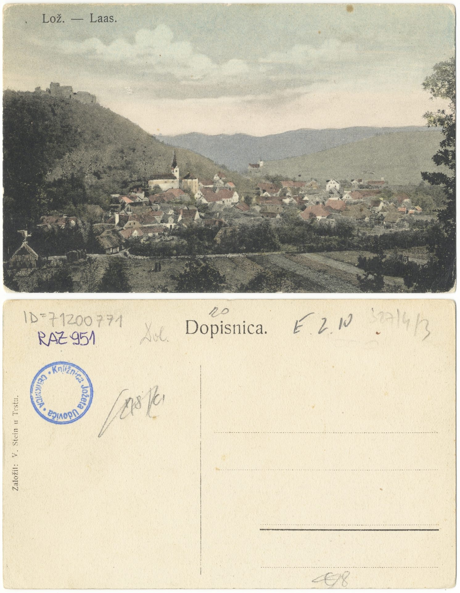 Loz 1910 1920 71200771 0951 - Lož