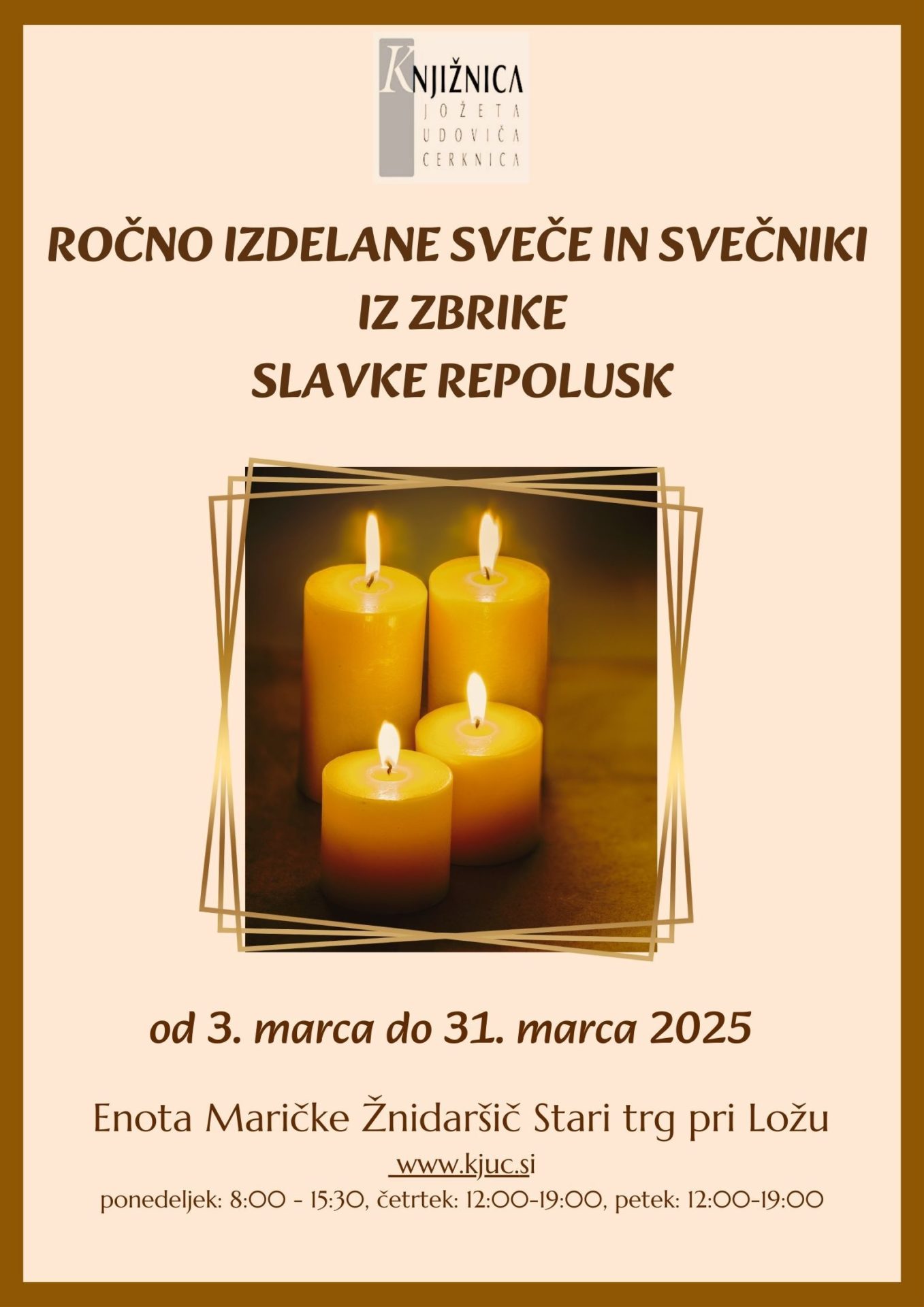 ROCNO IZDELANE SVECE IN SVECNIKI2 - Dogodki