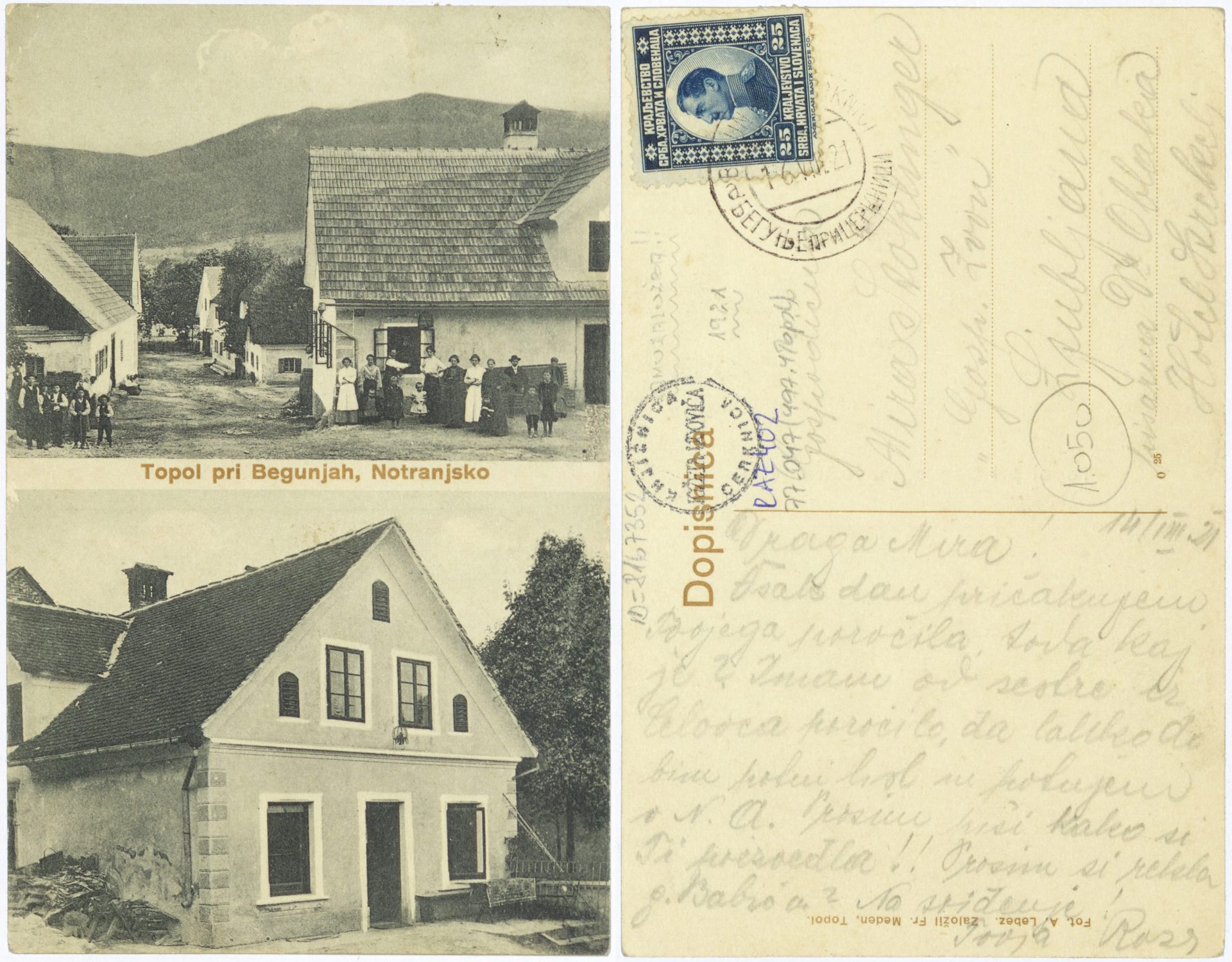 Topol pri Begunjah 1921 0714 8167352 0402 - Topol pri Begunjah