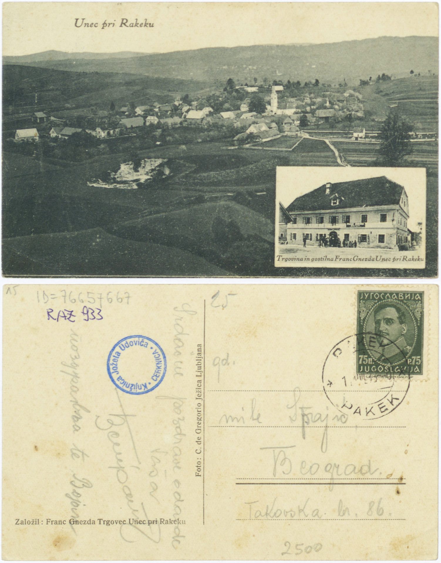 Unec 1933 0811 76657667 0933 - Unec
