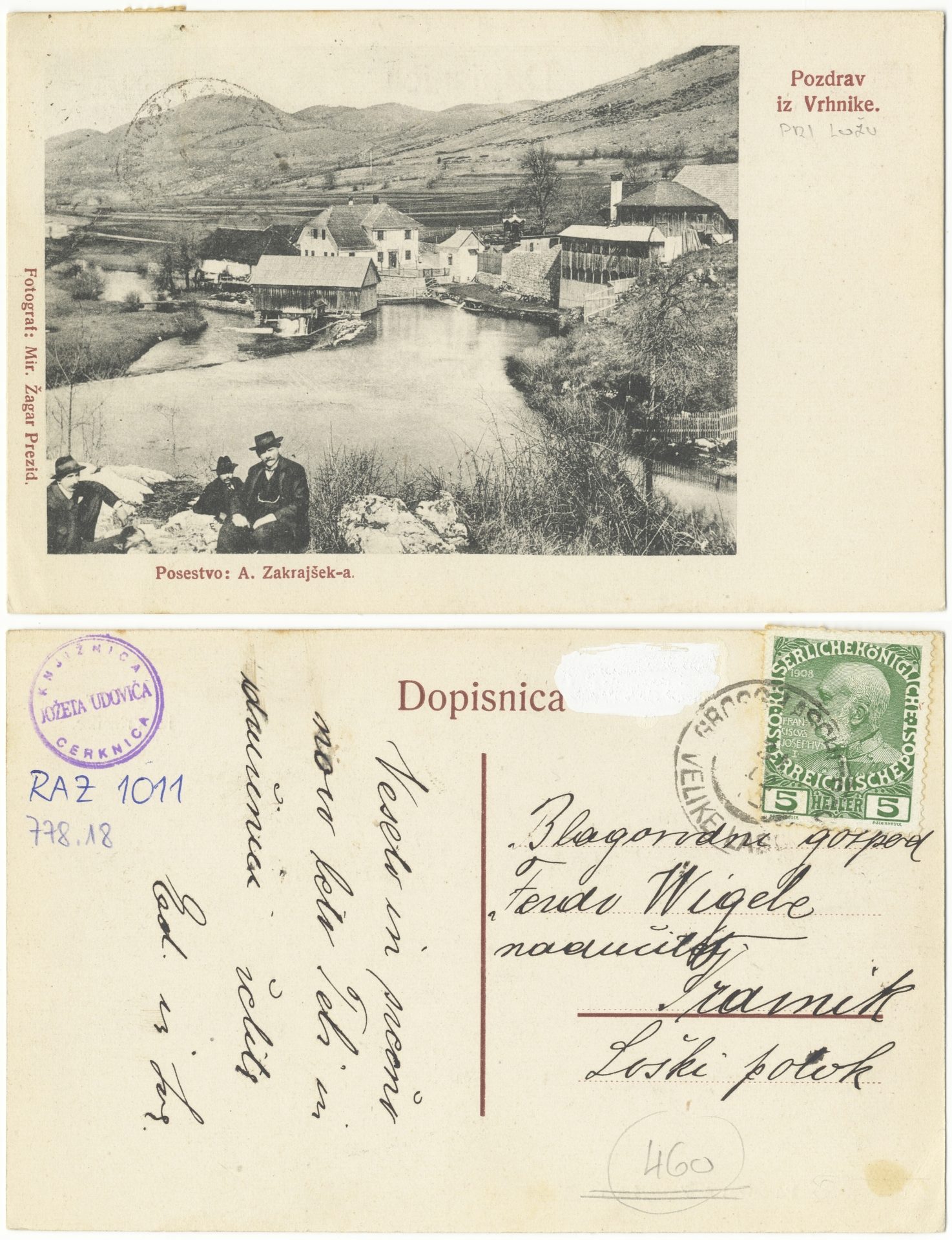 Vrhnika pri Lozu 1912 1231 6236088 1011 - Vrhnika pri Ložu