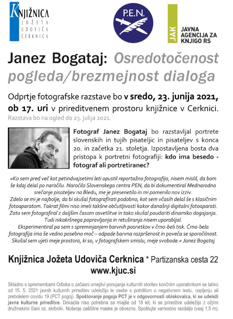 Janez Bogataj: Osredotočenost pogleda/brezmejnost dialoga