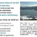 Matej Kržič: Vzroki in posledice poplav in suš za Loško dolino