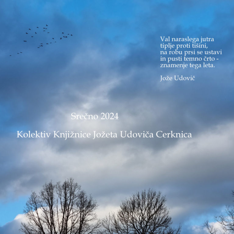 Srečno 2024 vam želimo vsi iz knjižnice