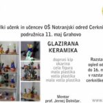 Glazirana keramika - Izdelki učenk in učencev OŠ Notranjski odred Cerknica - podružnica 11. maj Grahovo