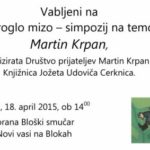 Simpozij o Martinu Krpanu