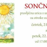 Sončni žarki - pravljična urica z ustvarjalno delavnico za otroke od 4. leta dalje