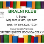 Bralni klub: I. Scego - Moj dom je tam, kjer sem
