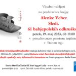 Predstavitev knjige Alenke Veber - Sledi