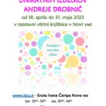 Razstava unikatnih izdelkov Andreje Drobnič