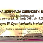 Srečanje Bralne skupine za osebnostni razvoj