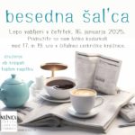 Besedna šal'ca - druženje ob knjigah in toplem napitku