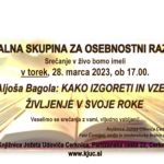 Srečanje Bralne skupine za osebnostni razvoj