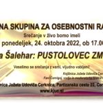 Srečanje Bralne skupine za osebnostni razvoj