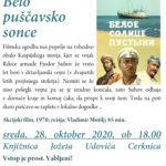 ODPOVEDANO Belo puščavsko sonce - Dnevi ruskega filma
