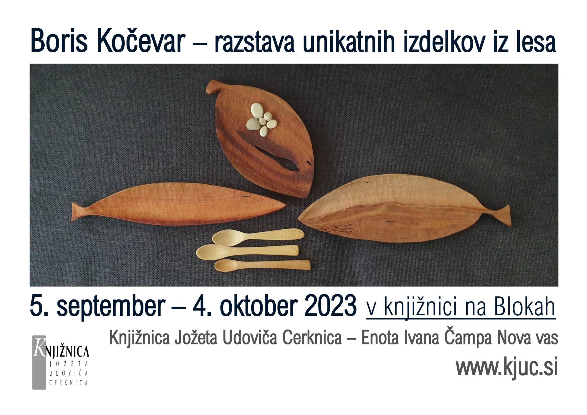 Boris Kočevar – razstava unikatnih izdelkov iz lesa