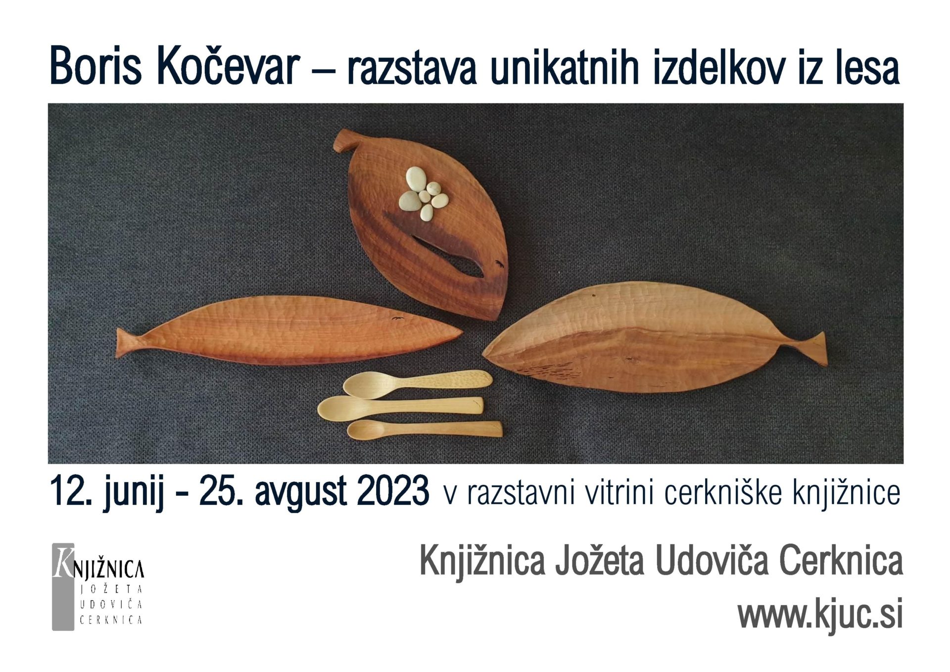 Boris Kočevar – razstava unikatnih izdelkov iz lesa