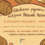 Zaključek Bralnih požiralnikov z Dragom Mislejem - Mefom