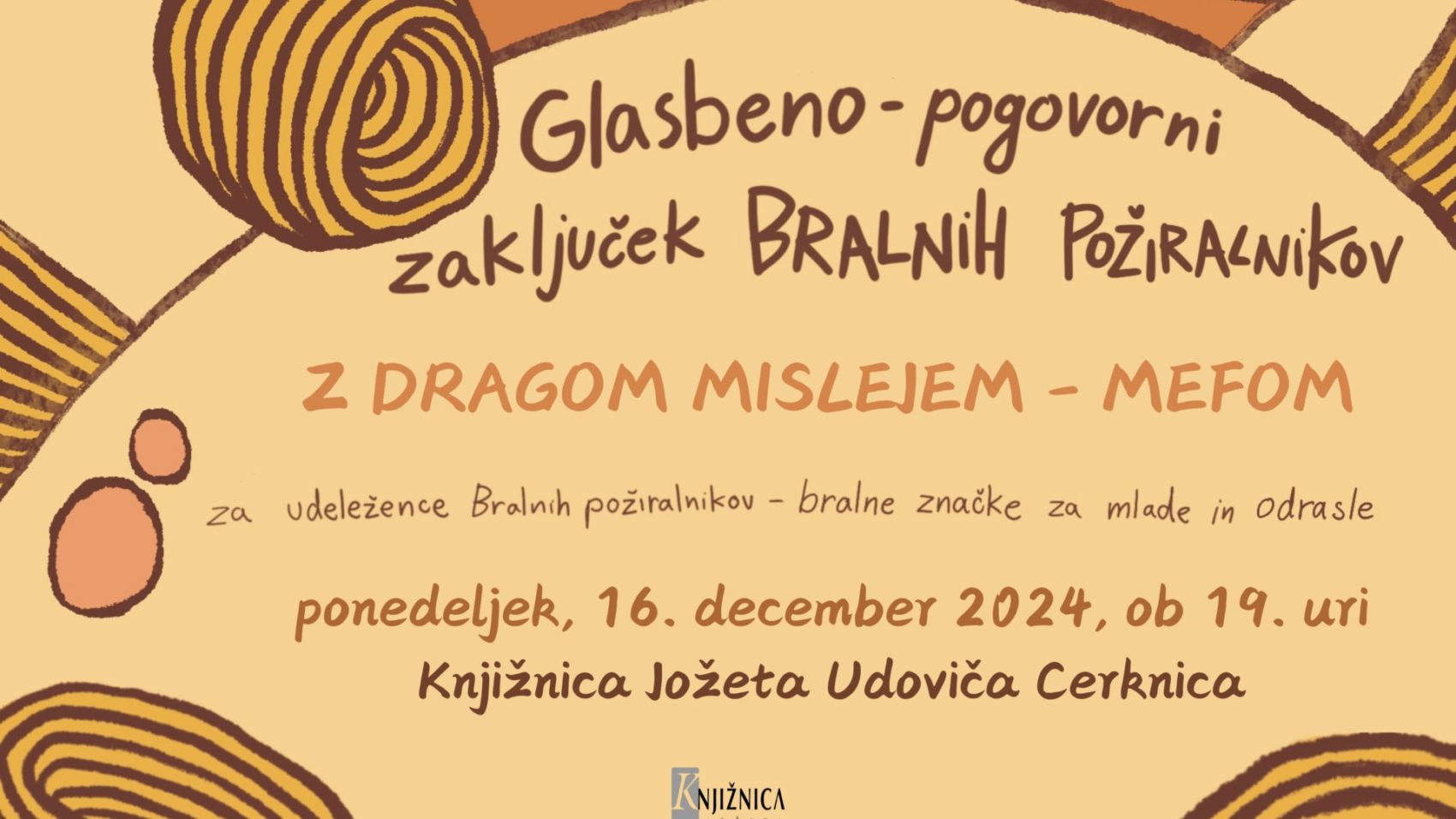 Zaključek Bralnih požiralnikov z Dragom Mislejem - Mefom