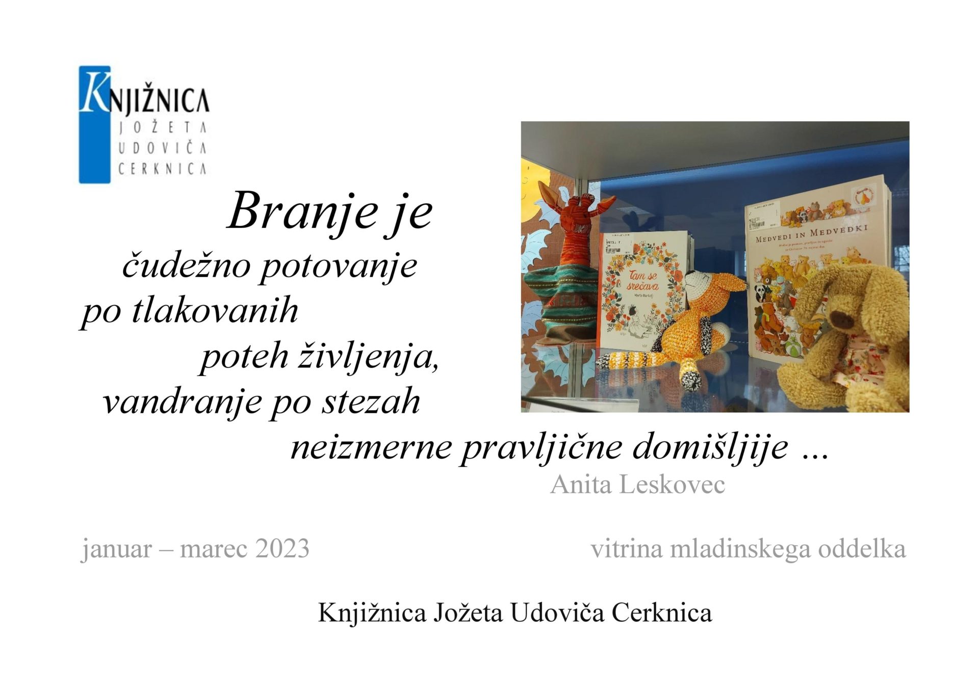 Branje je čudežno potovanje