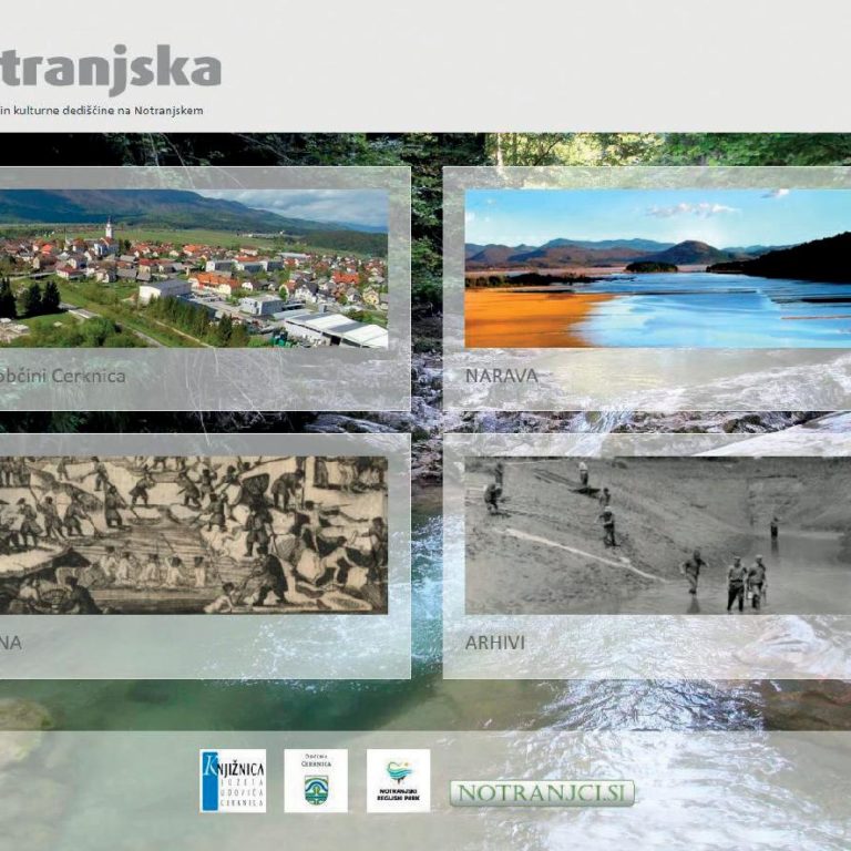 Predstavitev spletnega leksikona eNotranjska
