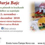 Darja Bajc - razstava pletenih in kvačkanih izdelkov za najmlajše
