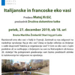 Matej Kržič: Italijanske in francoske eko vasi