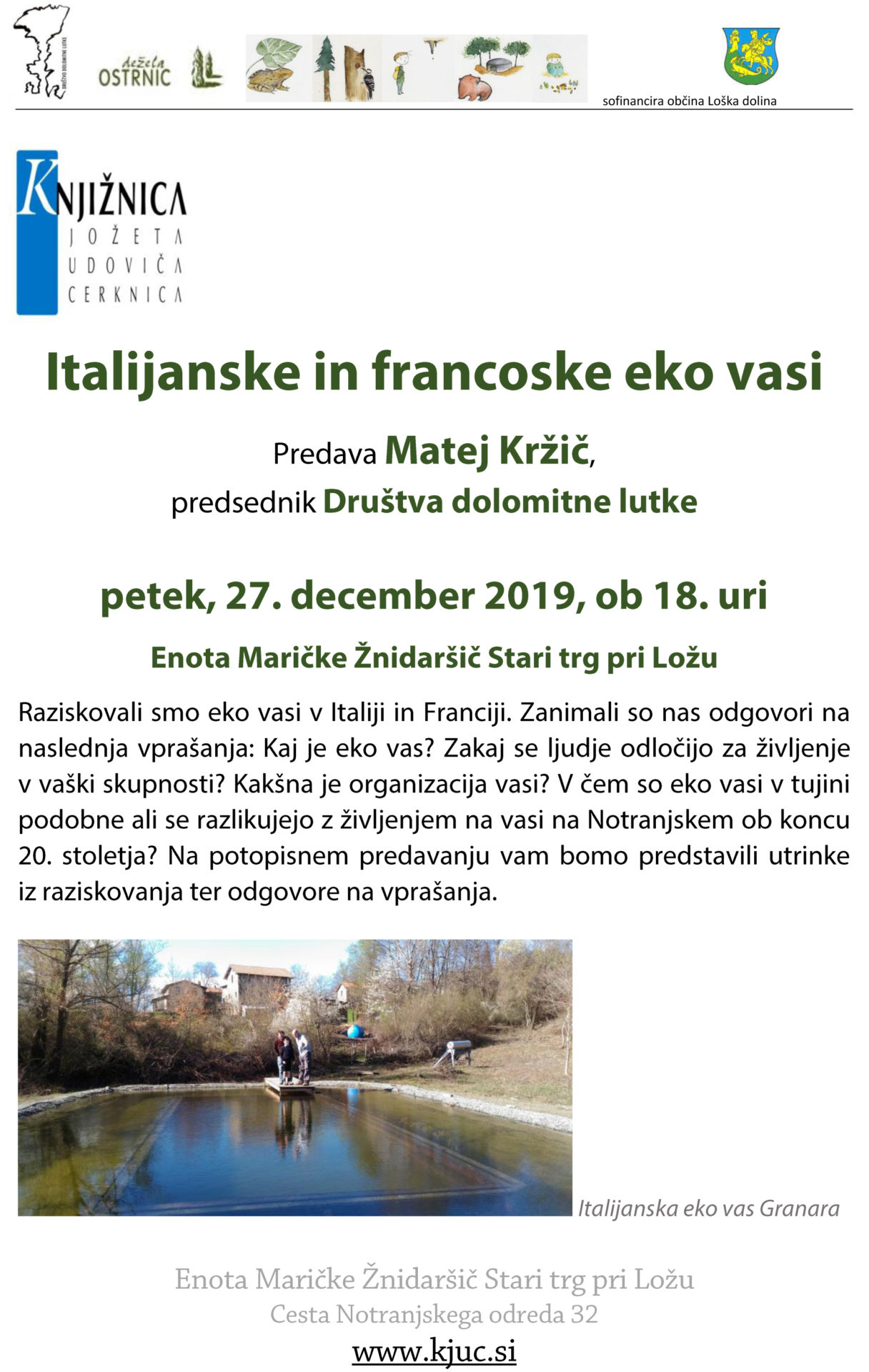 Matej Kržič: Italijanske in francoske eko vasi
