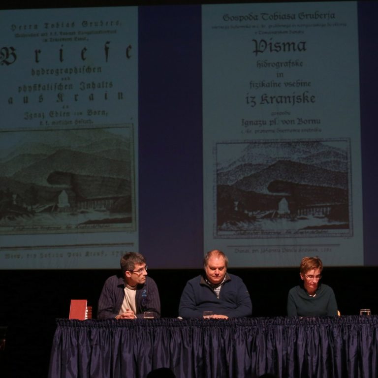 Hidrografska pisma Tobiasa Gruberja predstavljena v Kulturnem domu