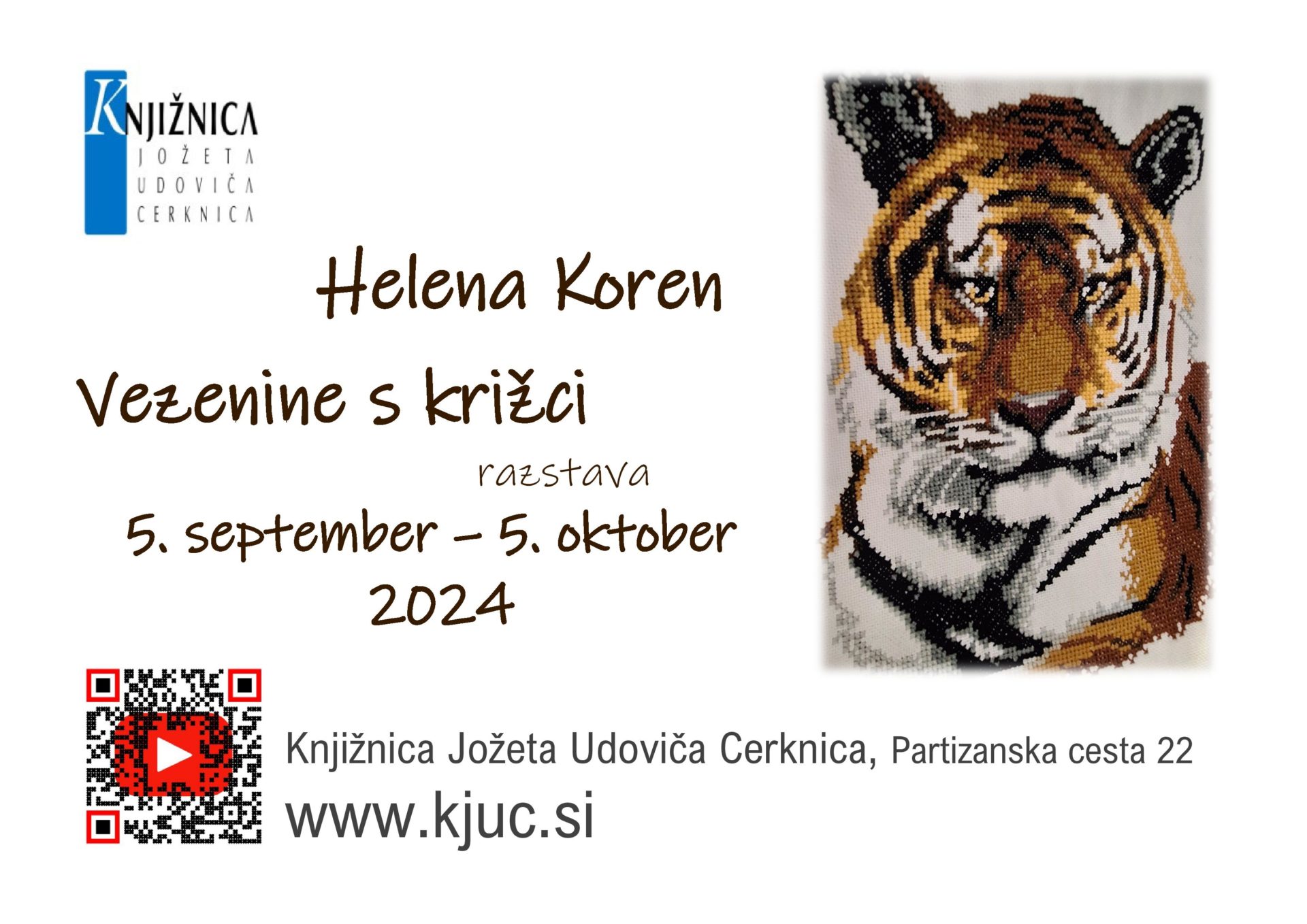 Helena Koren: Vezenine s križci