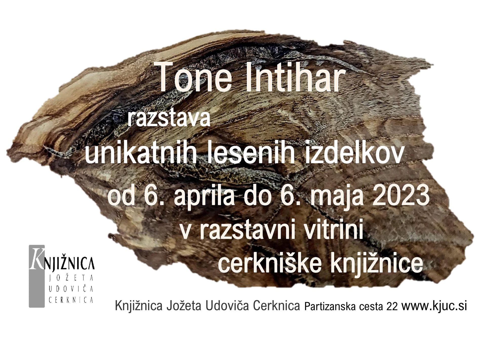 Tone Intihar - razstava unikatnih lesenih izdelkov