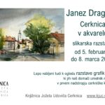 Janez Dragolič: Cerknica v akvarelu